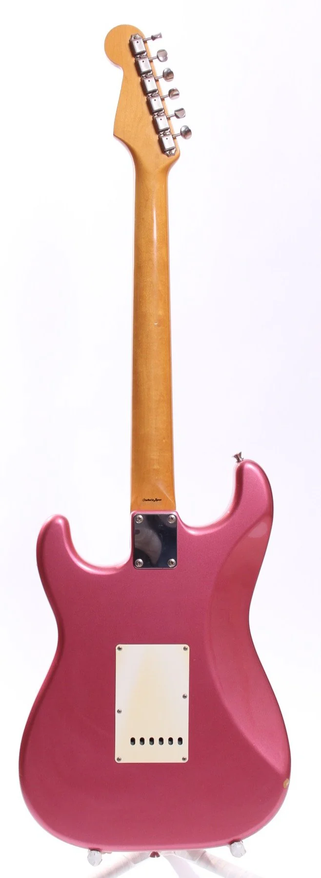 1998 Fender Stratocaster '62 Reissue burgundy mist metallic - Image 6