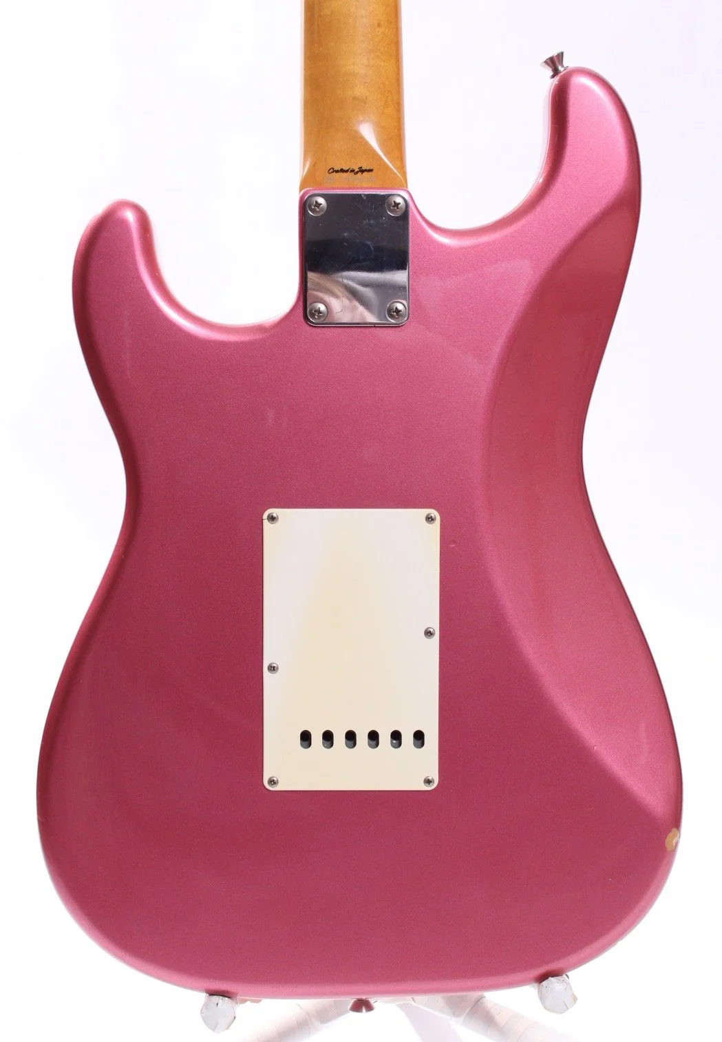 1998 Fender Stratocaster '62 Reissue burgundy mist metallic - Image 7