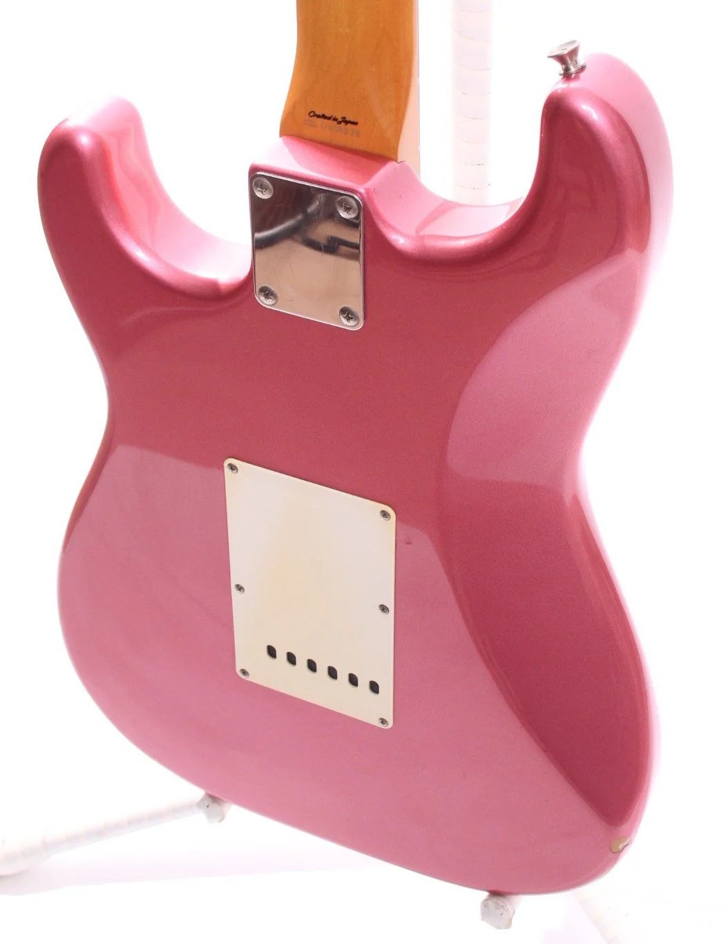1998 Fender Stratocaster '62 Reissue burgundy mist metallic - Image 8