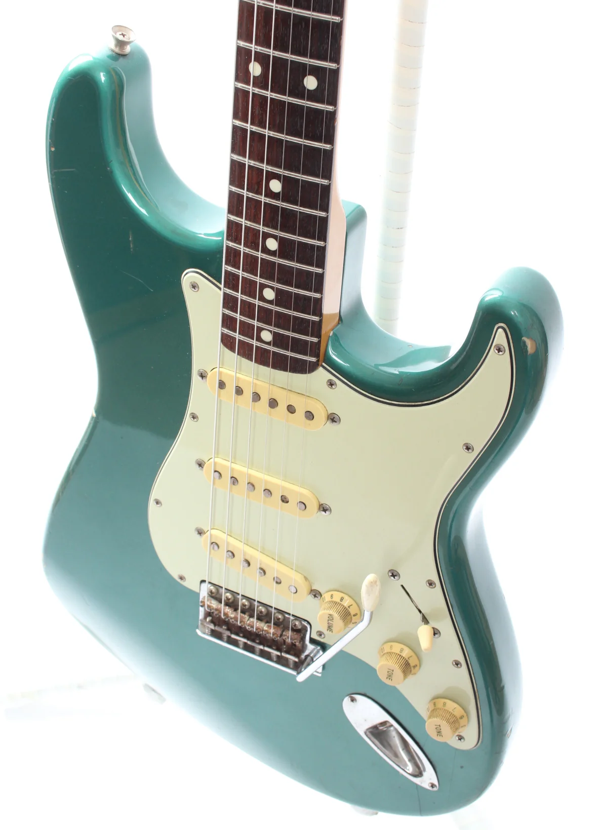 1998 Fender Stratocaster '62 Reissue ocean turquoise metallic - Image 3