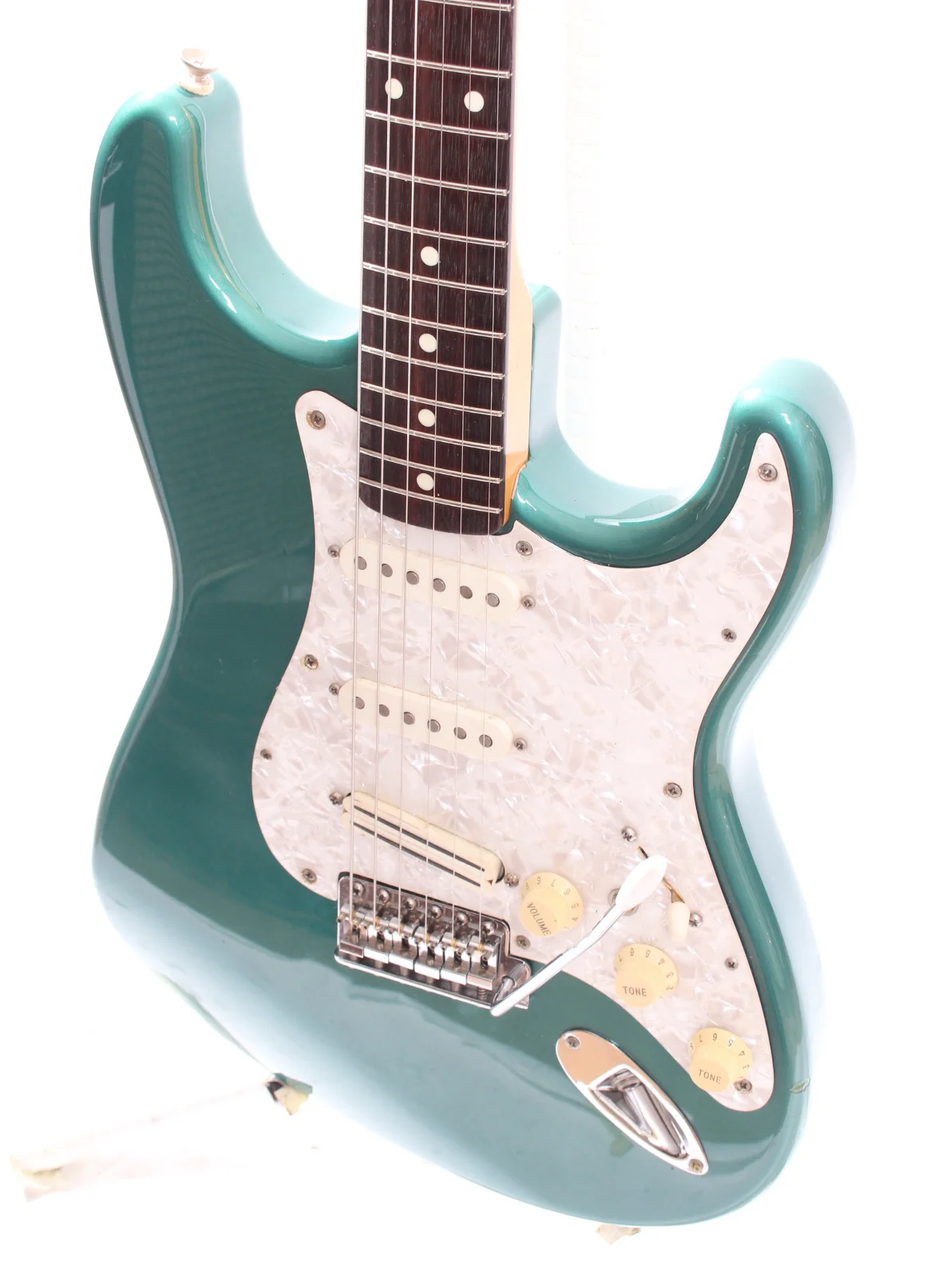 1998 Fender Stratocaster 62 Reissue ocean turquoise metallic - Image 3