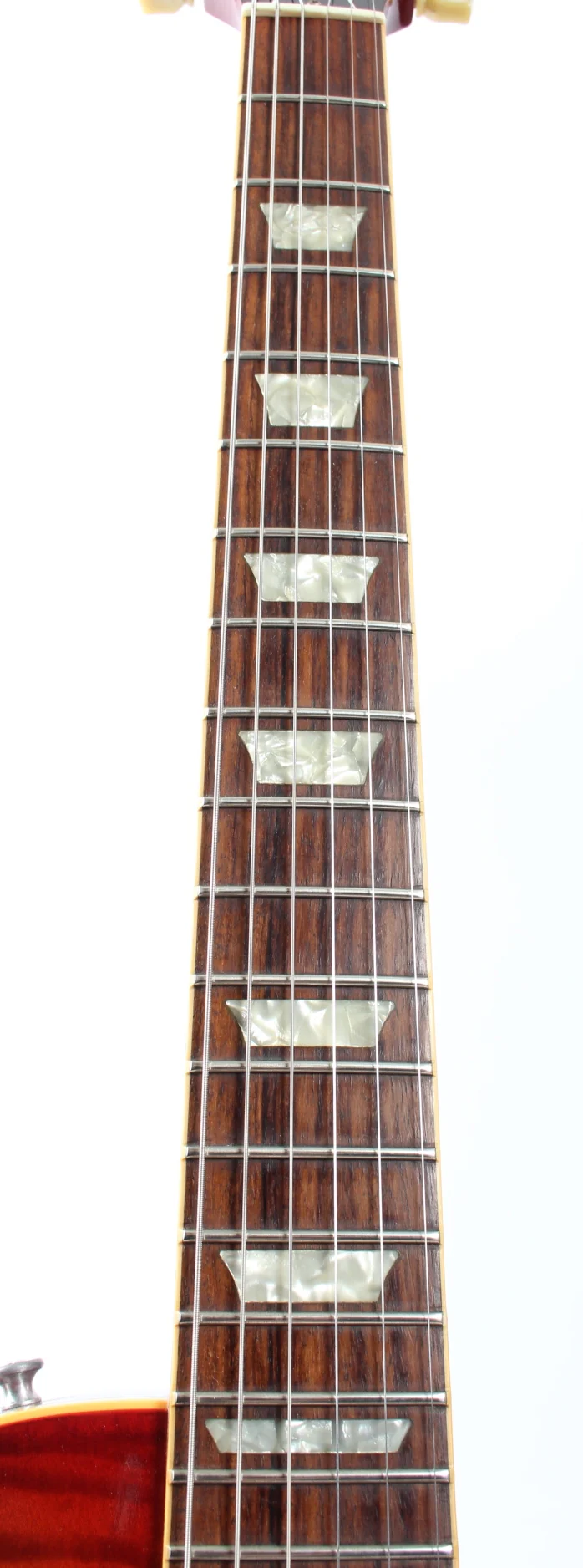 1998 Gibson Les Paul Standard 58 Historic Reissue R8 Flametop sunburst - Image 4