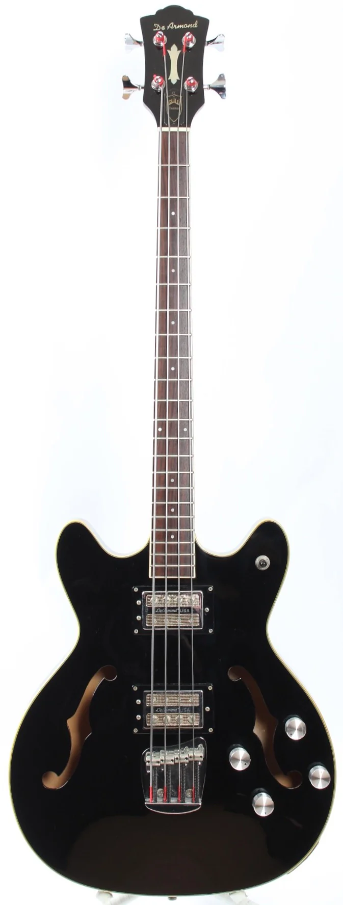 1999 DeArmond by Guild Starfire Bass black