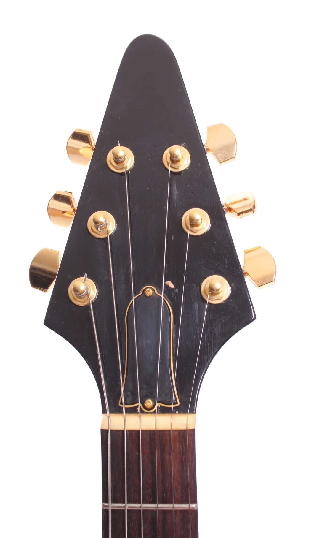1999 Epiphone Flying V 58 Reissue Relic korina - Image 5