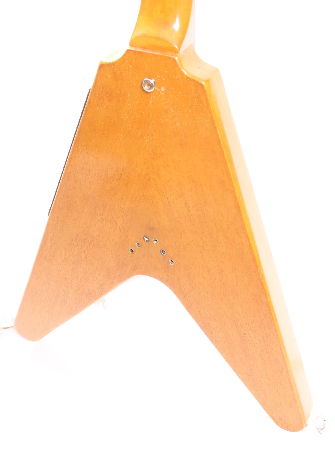 1999 Epiphone Flying V 58 Reissue Relic korina - Image 8