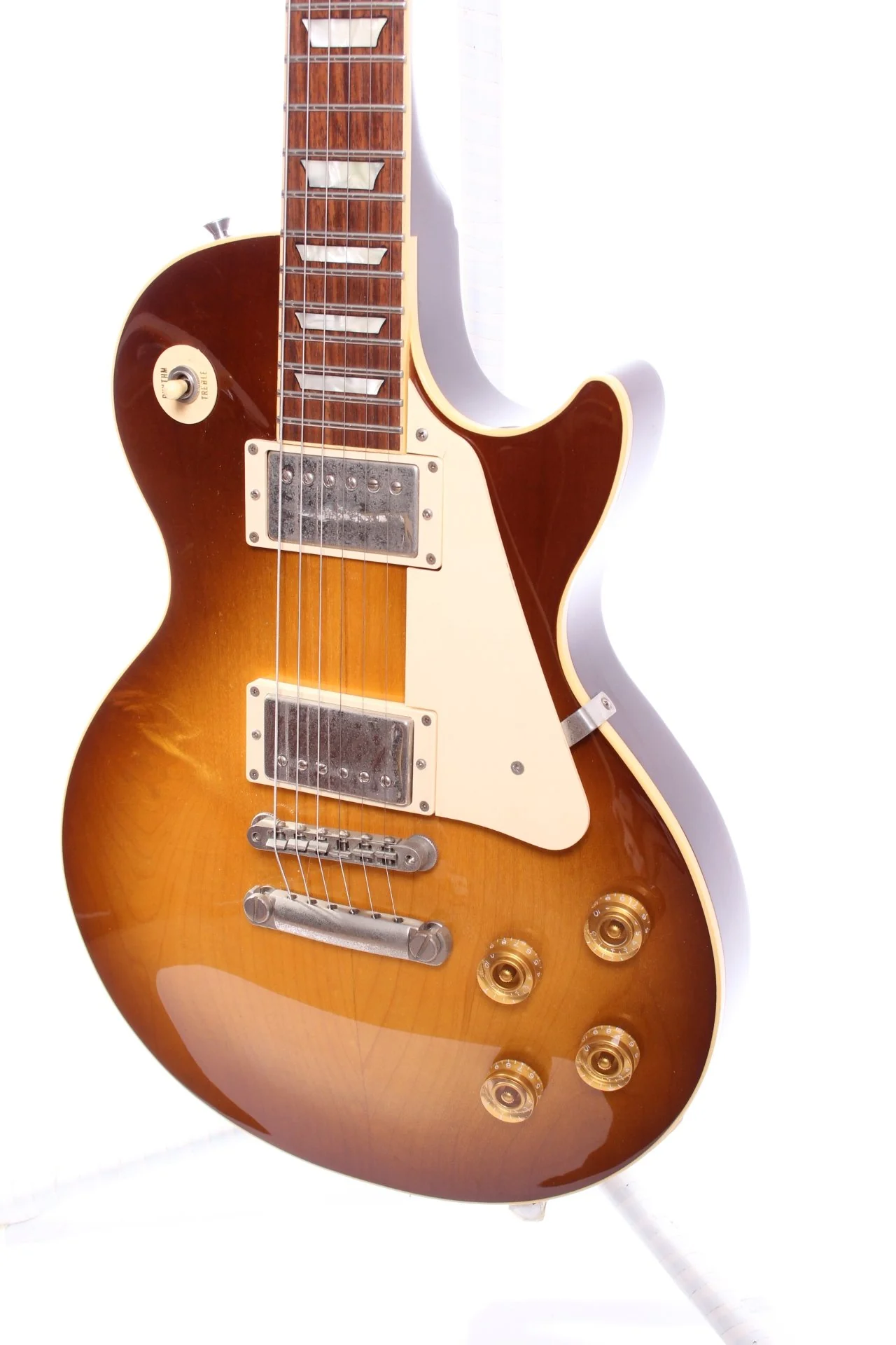 1999 Epiphone Japan Les Paul Standard '59 Reissue honey burst - Image 6