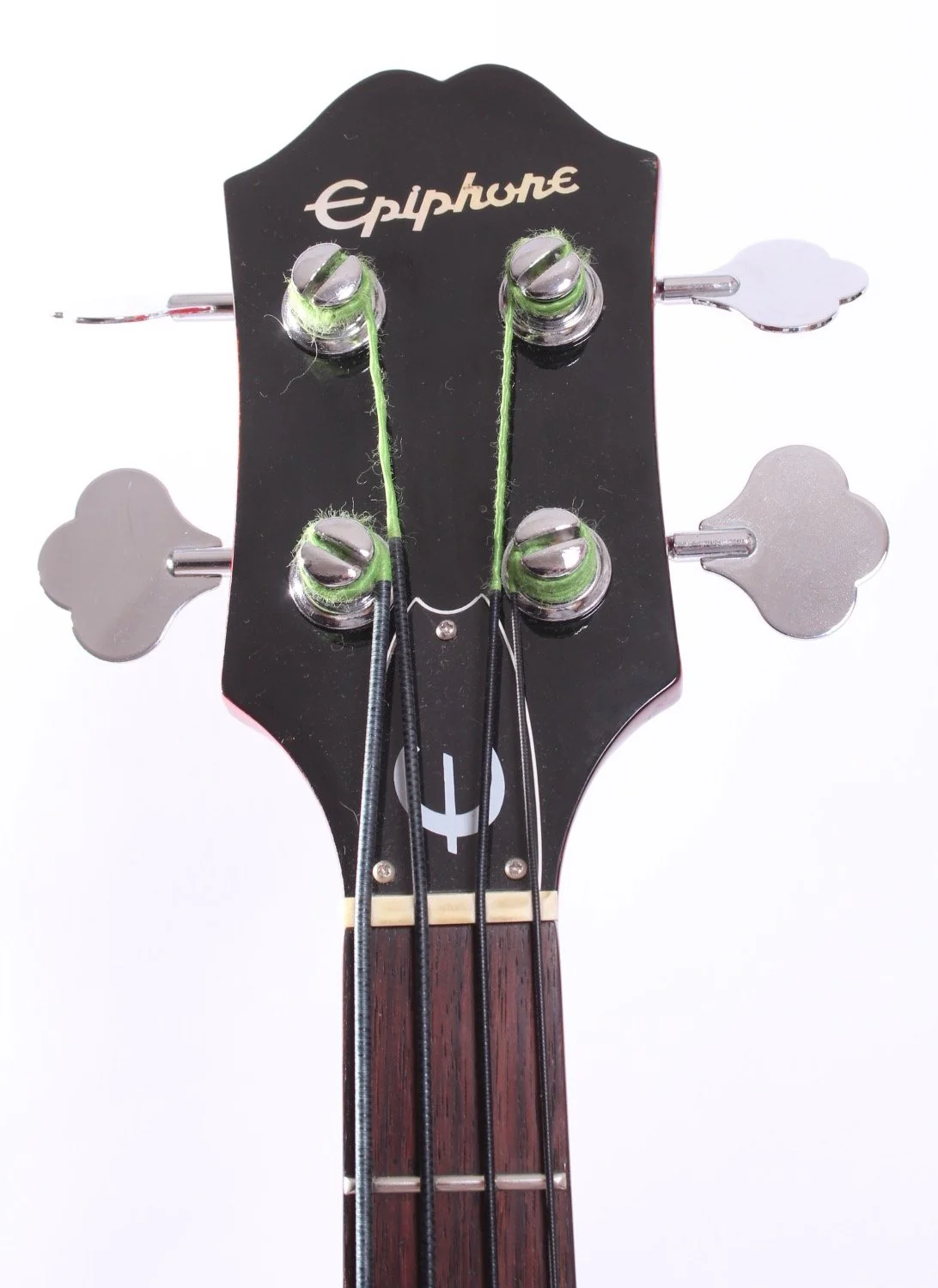 1999 Epiphone Rivoli II Bass cherry red - Image 5