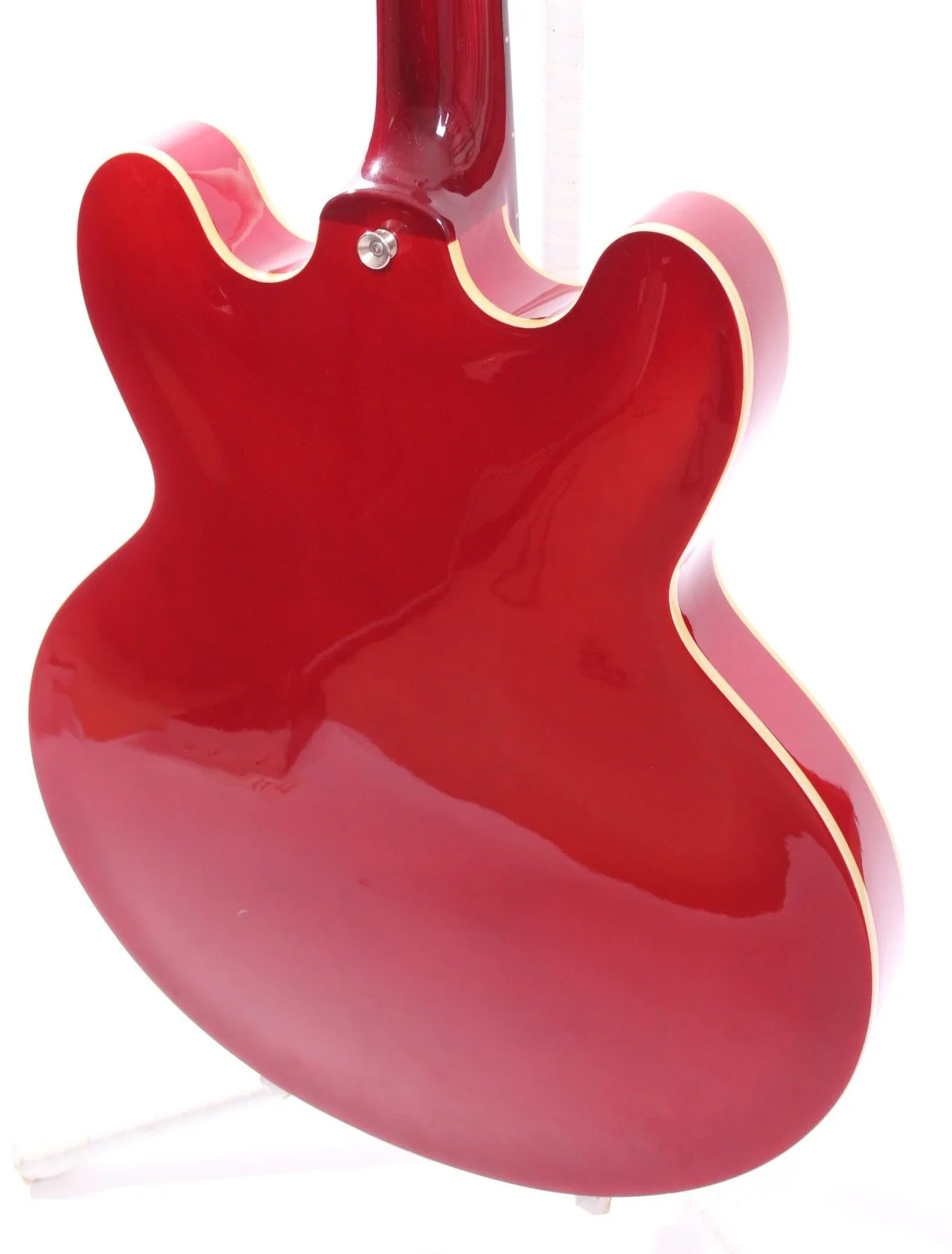 1999 Epiphone Rivoli II Bass cherry red - Image 8