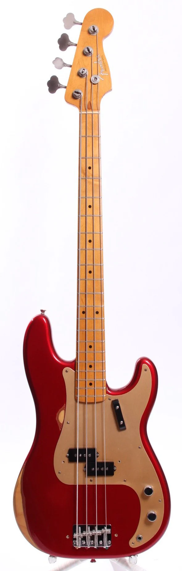 1999 Fender American Vintage 57 Reissue Precision Bass candy apple red