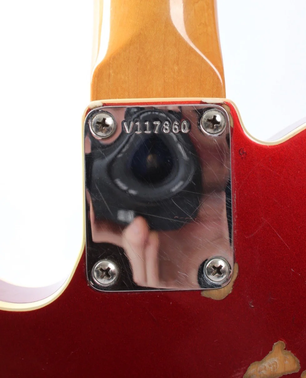 1999 Fender Custom Telecaster American Vintage 62 Reissue candy apple red - Image 11