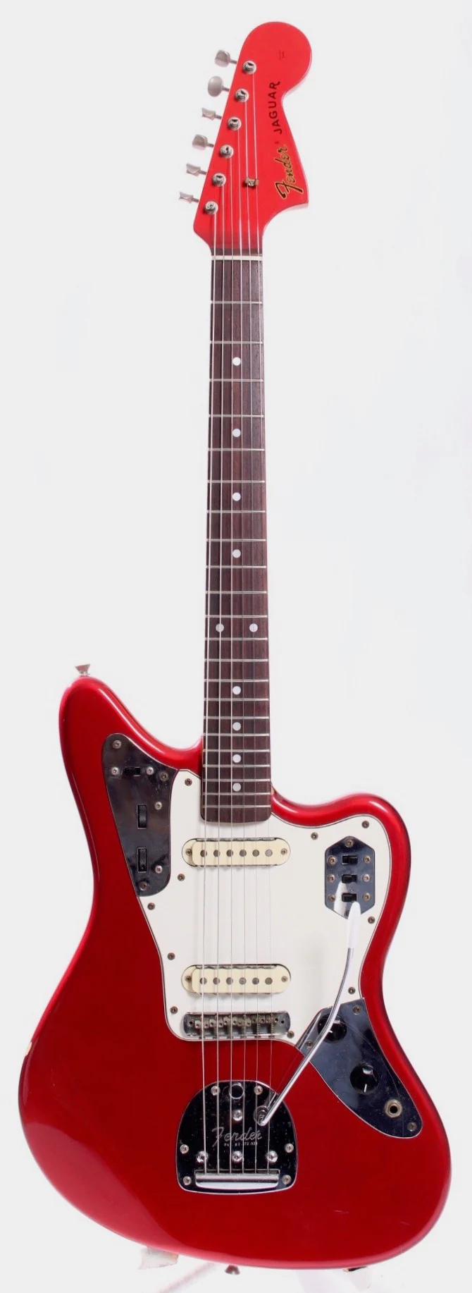 1999 Fender Jaguar 66 Reissue candy apple red