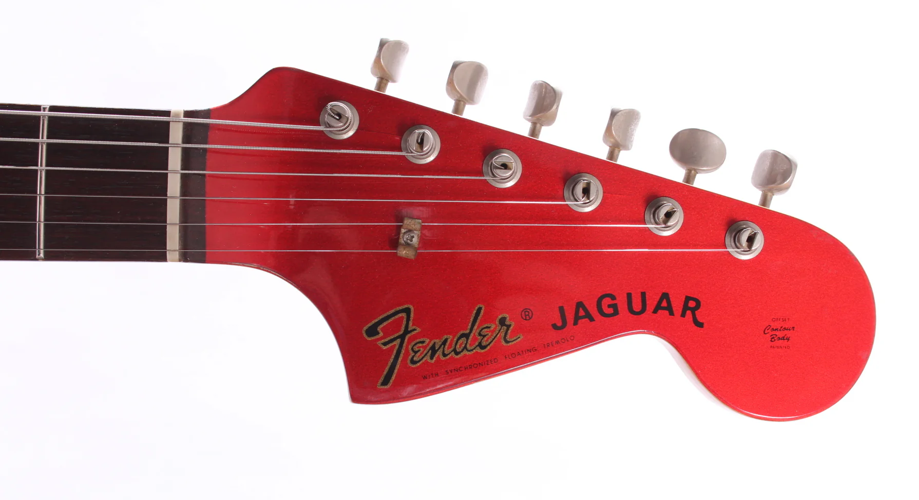 1999 Fender Jaguar 66 Reissue candy apple red - Image 5