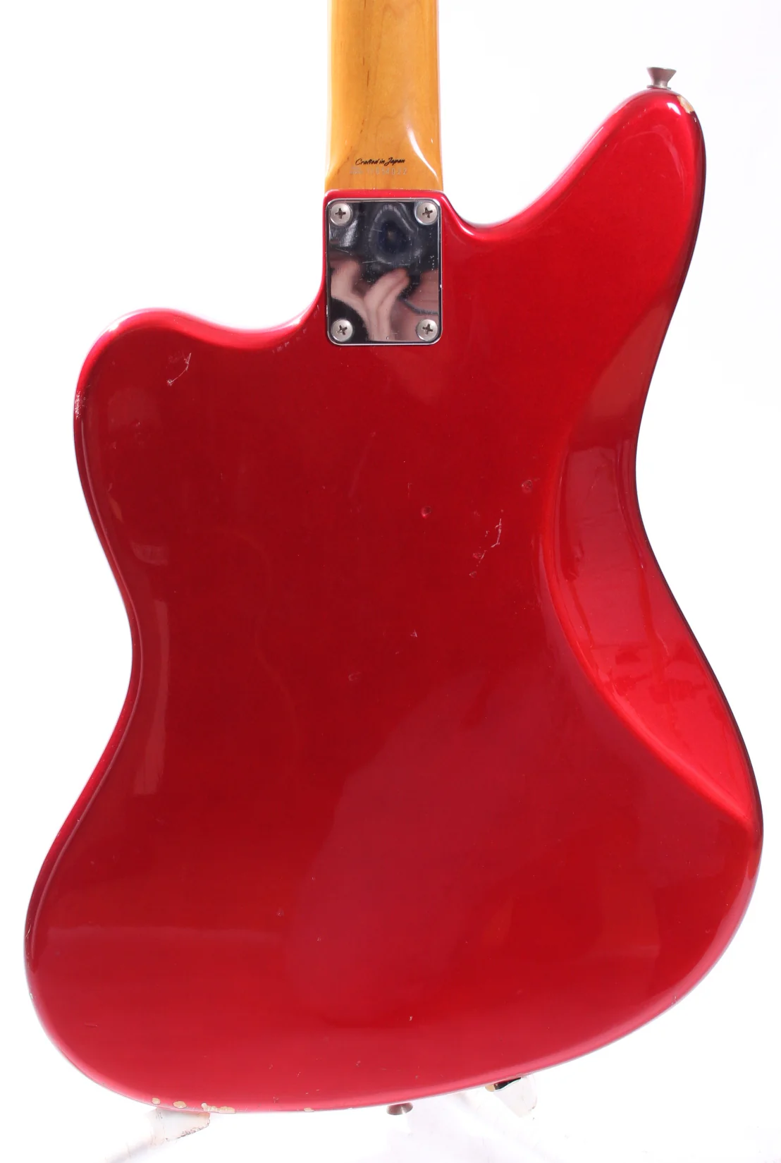 1999 Fender Jaguar 66 Reissue candy apple red - Image 7