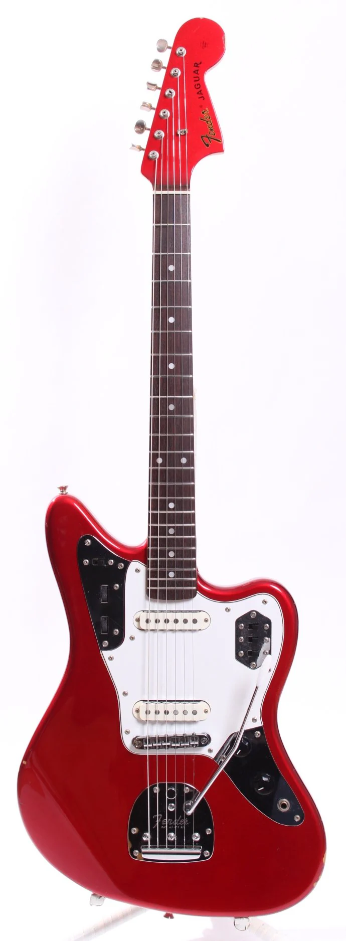 1999 Fender Jaguar 66 Reissue candy apple red