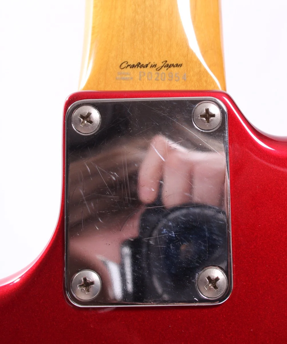 1999 Fender Jaguar 66 Reissue candy apple red - Image 11