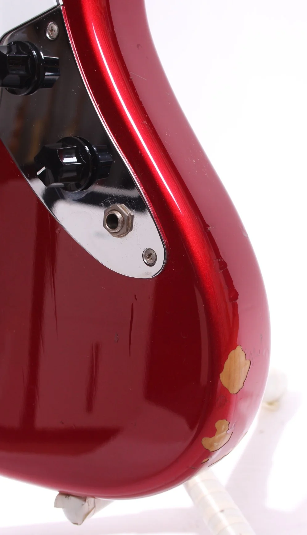 1999 Fender Jaguar 66 Reissue candy apple red - Image 12