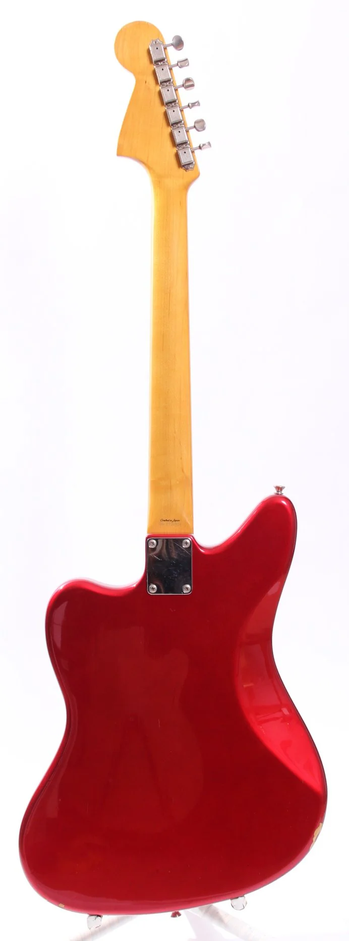 1999 Fender Jaguar 66 Reissue candy apple red - Image 6