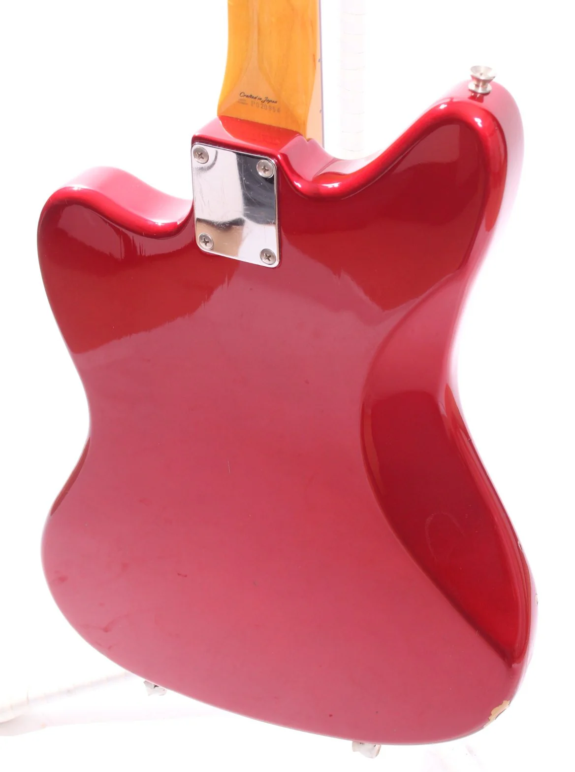 1999 Fender Jaguar 66 Reissue candy apple red - Image 8