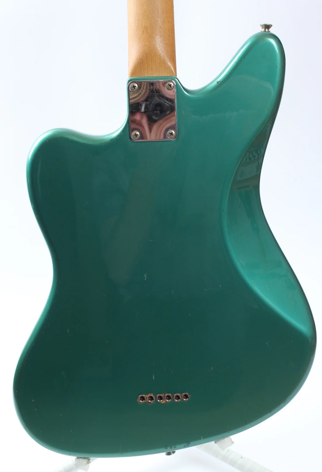1999 Fender Jaguar 66 Reissue ocean turquoise metallic - Image 7