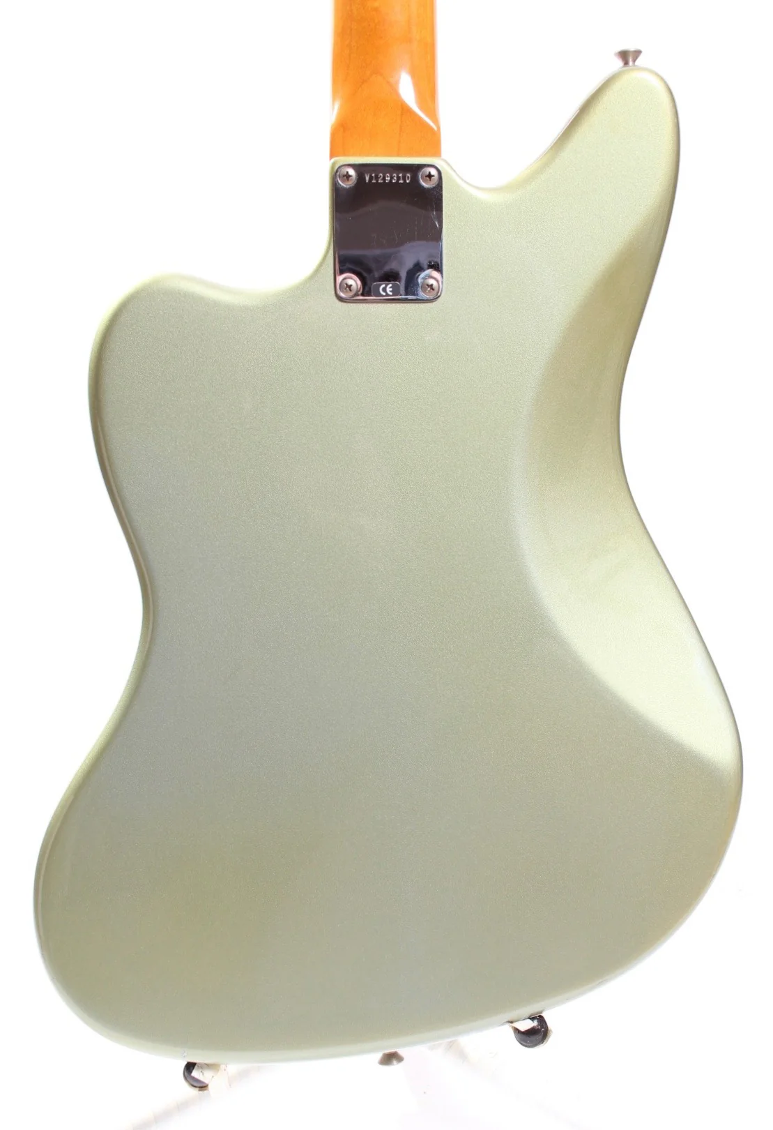 1999 Fender Jaguar American Vintage 62 Reissue matching headstock ice blue metallic - Image 7