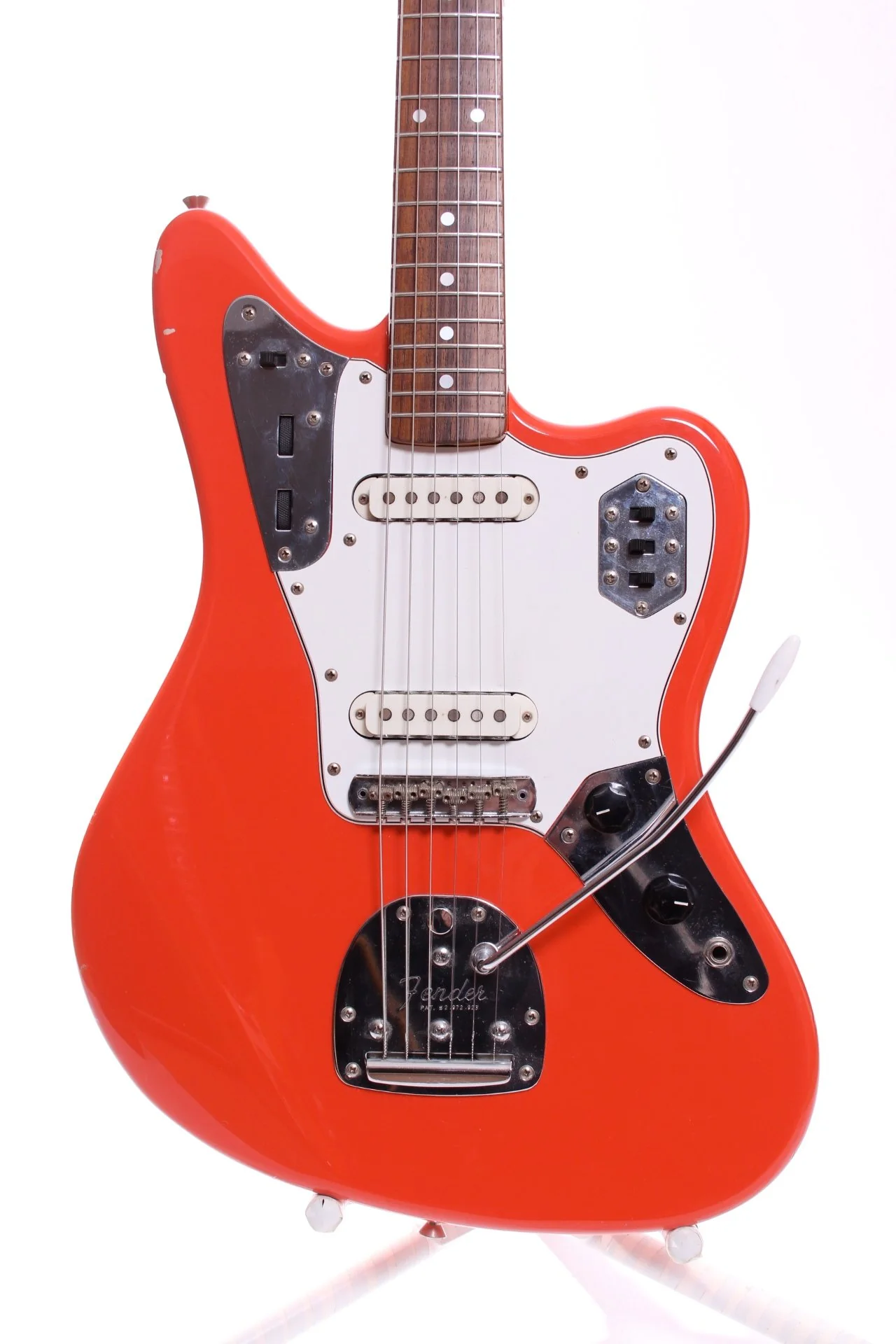 1999 Fender Japan Jaguar '65 Reissue fiesta red - Image 6