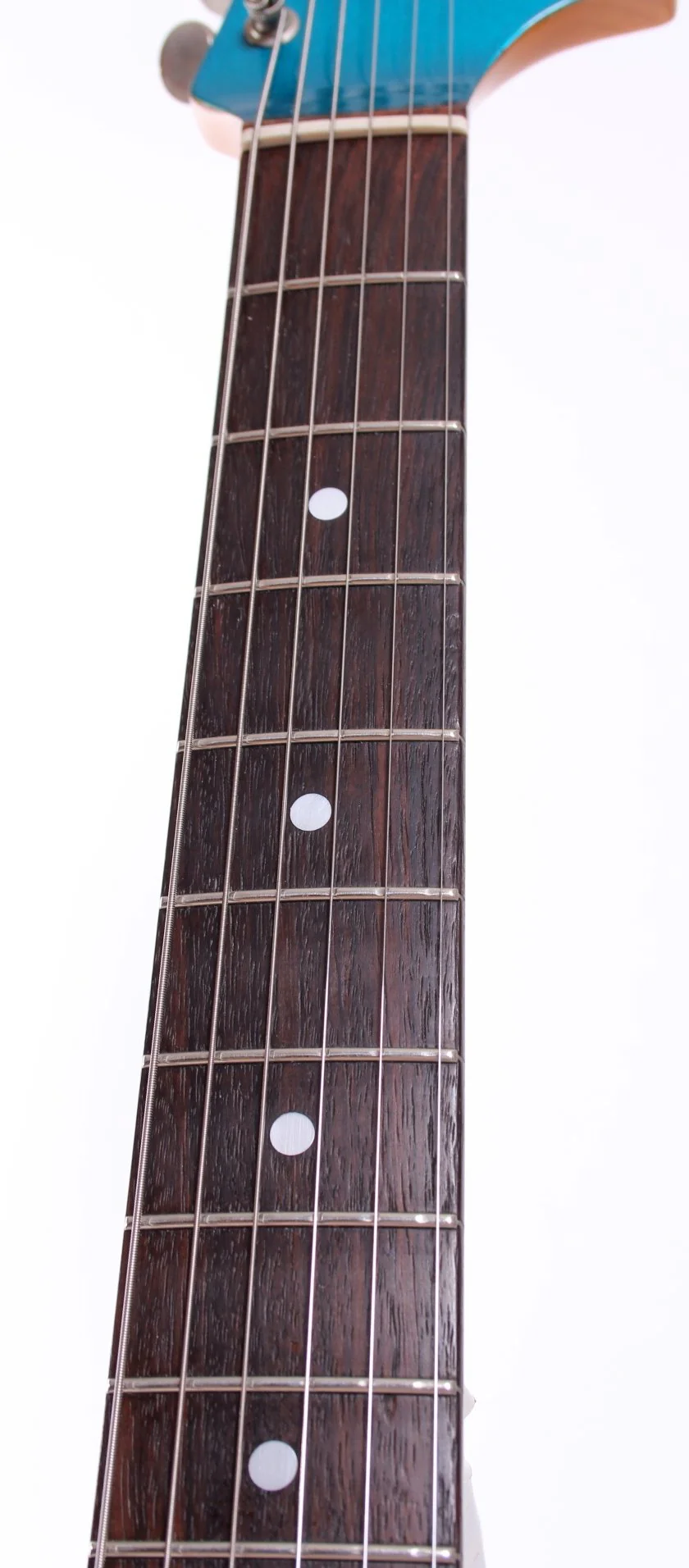 1999 Fender Japan Jaguar '66 Reissue lake placid blue - Image 4