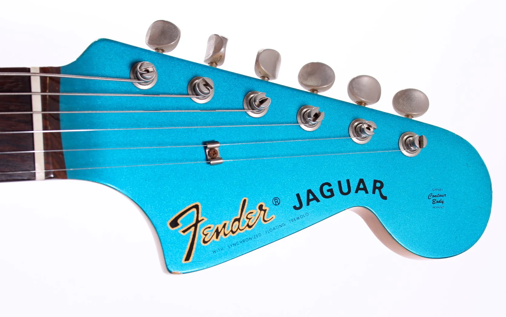 1999 Fender Japan Jaguar '66 Reissue lake placid blue - Image 6