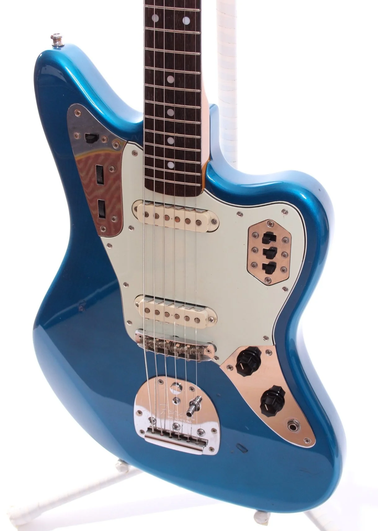 1999 Fender Japan Jaguar '66 Reissue lake placid blue - Image 8