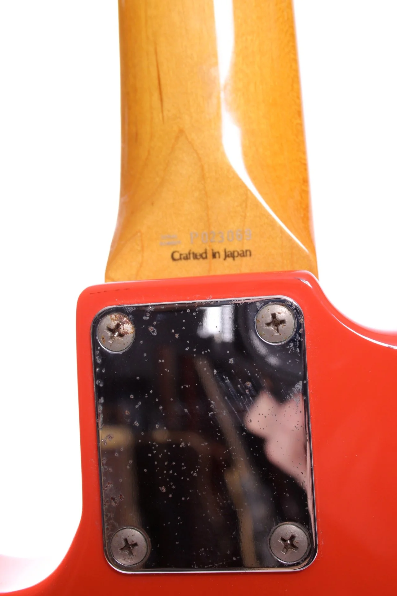 1999 Fender Japan Jazz Bass '62 Reissue fiesta red - Image 10