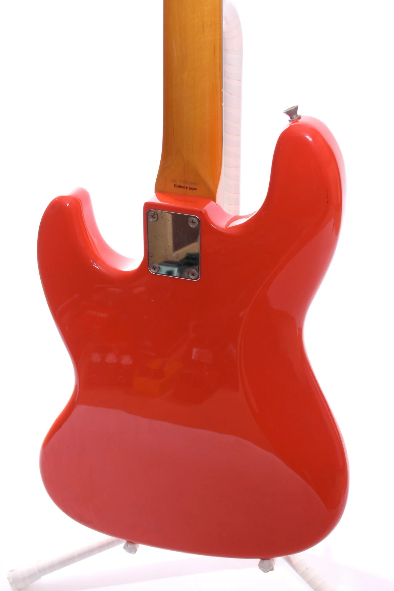 1999 Fender Japan Jazz Bass '62 Reissue fiesta red - Image 8
