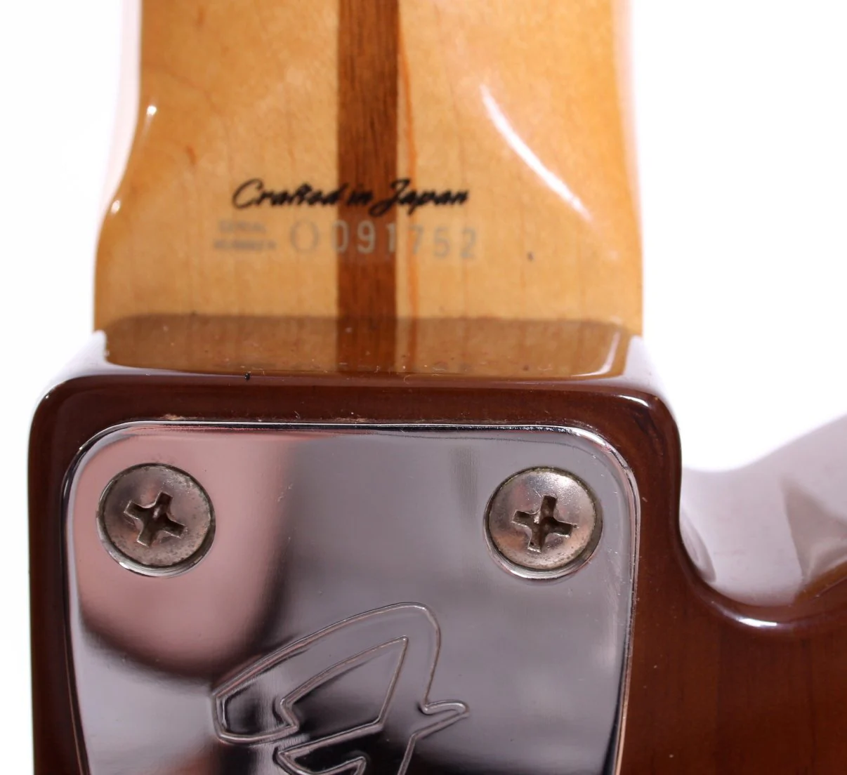 1999 Fender Japan Telecaster Deluxe mocca brown - Image 11