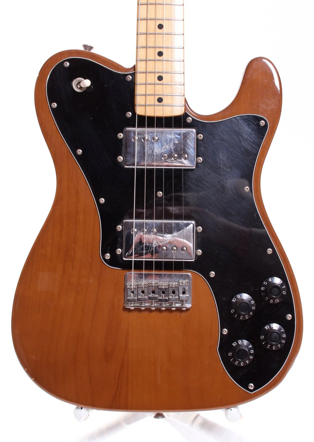 1999 Fender Japan Telecaster Deluxe mocca brown - Image 2