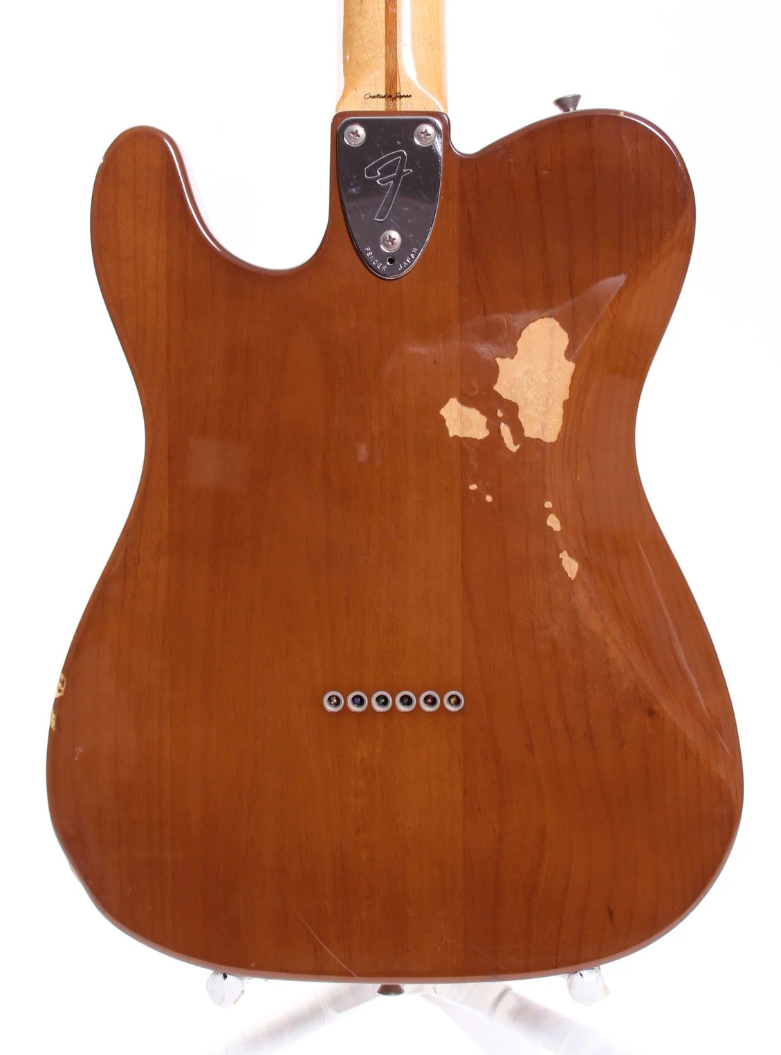 1999 Fender Japan Telecaster Deluxe mocca brown - Image 7
