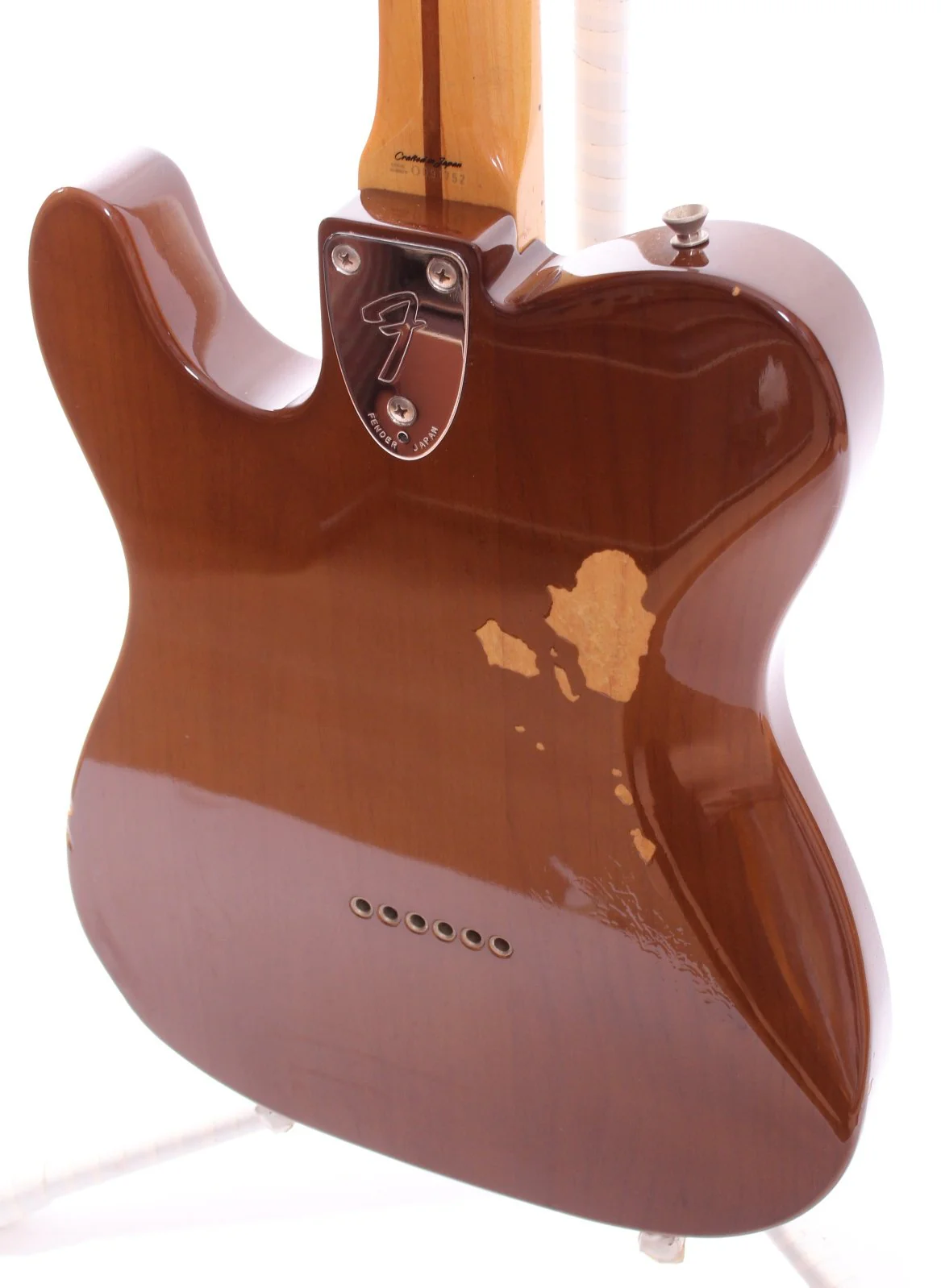 1999 Fender Japan Telecaster Deluxe mocca brown - Image 8