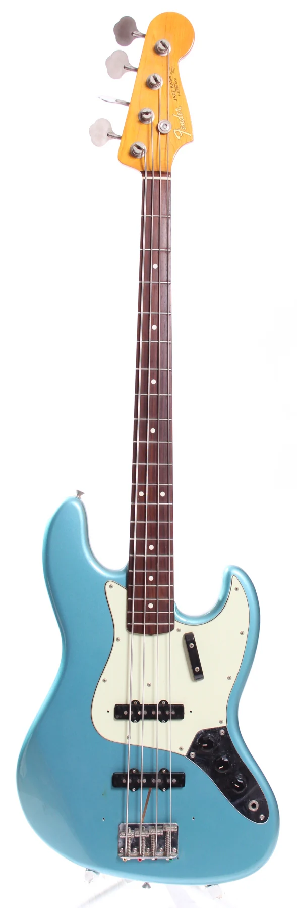 1999 Fender Jazz Bass 62 Reissue lake placid blue - Image 2