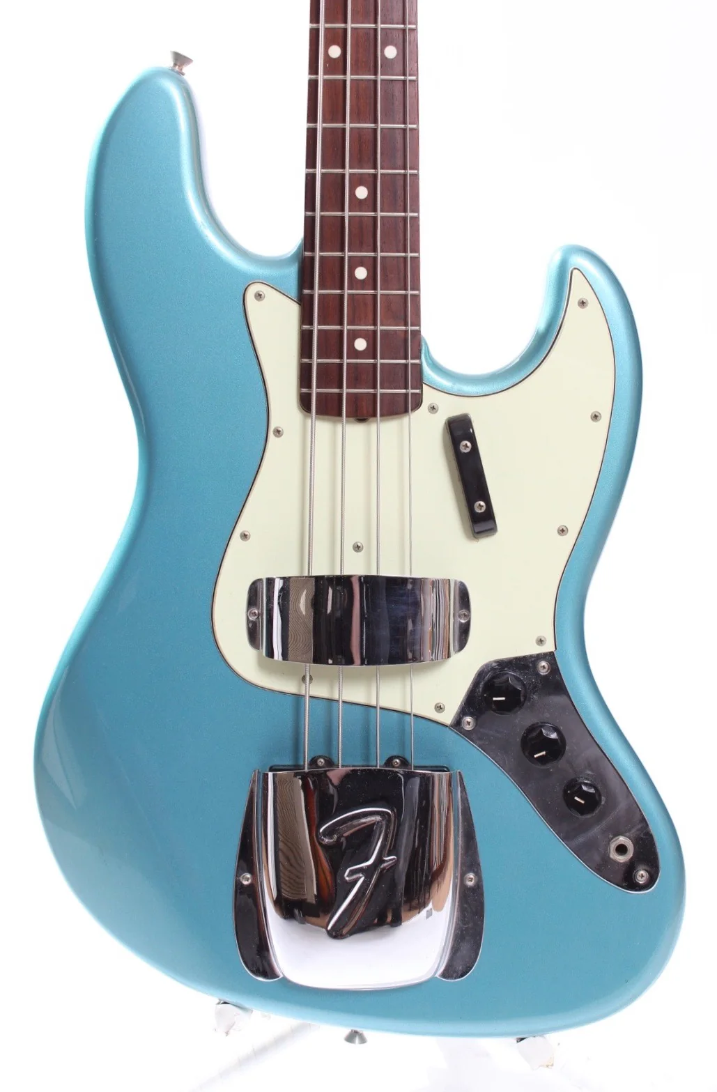 1999 Fender Jazz Bass 62 Reissue lake placid blue - Image 3