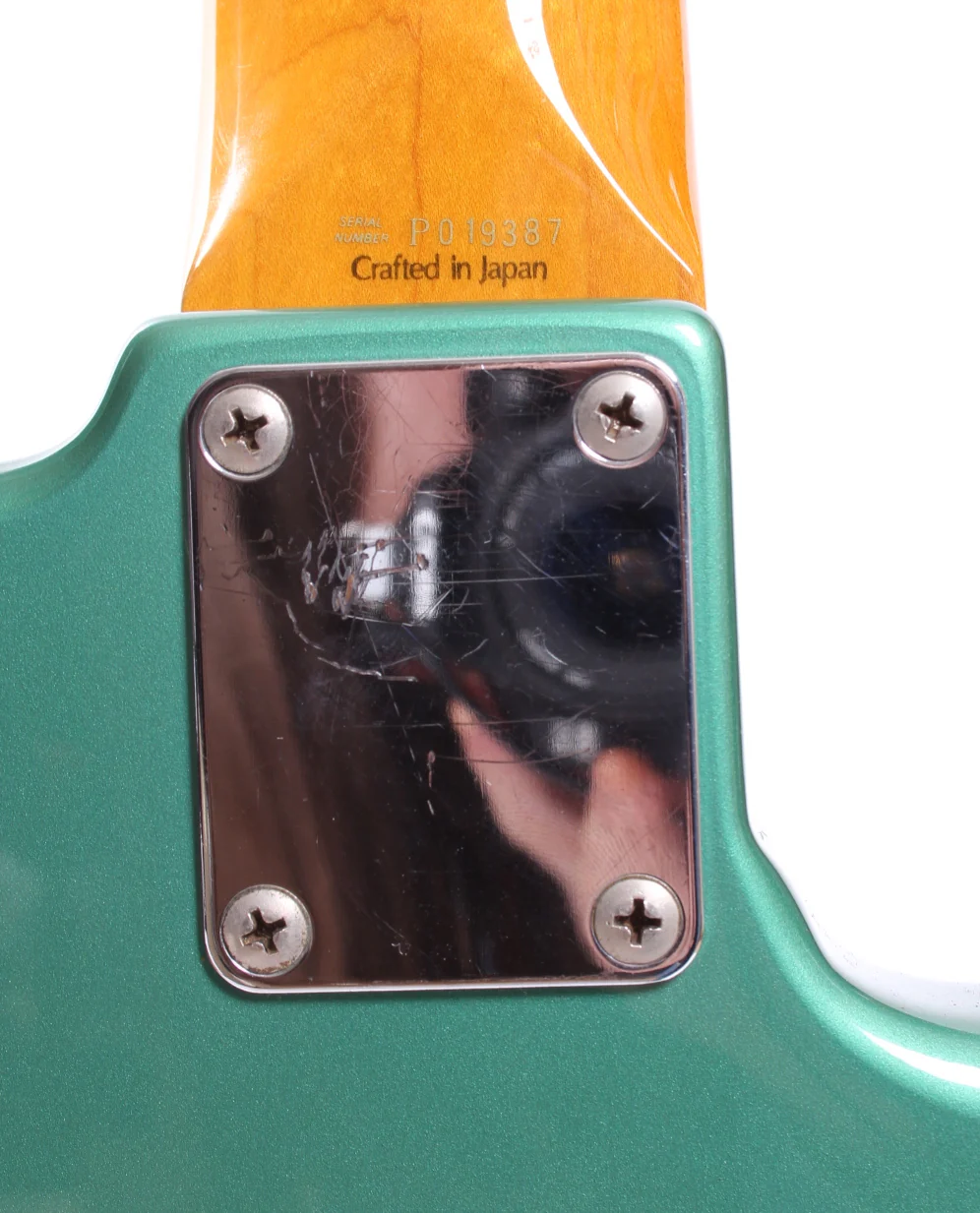 1999 Fender Jazz Bass 62 Reissue lefty ocean turquoise metallic - Image 11