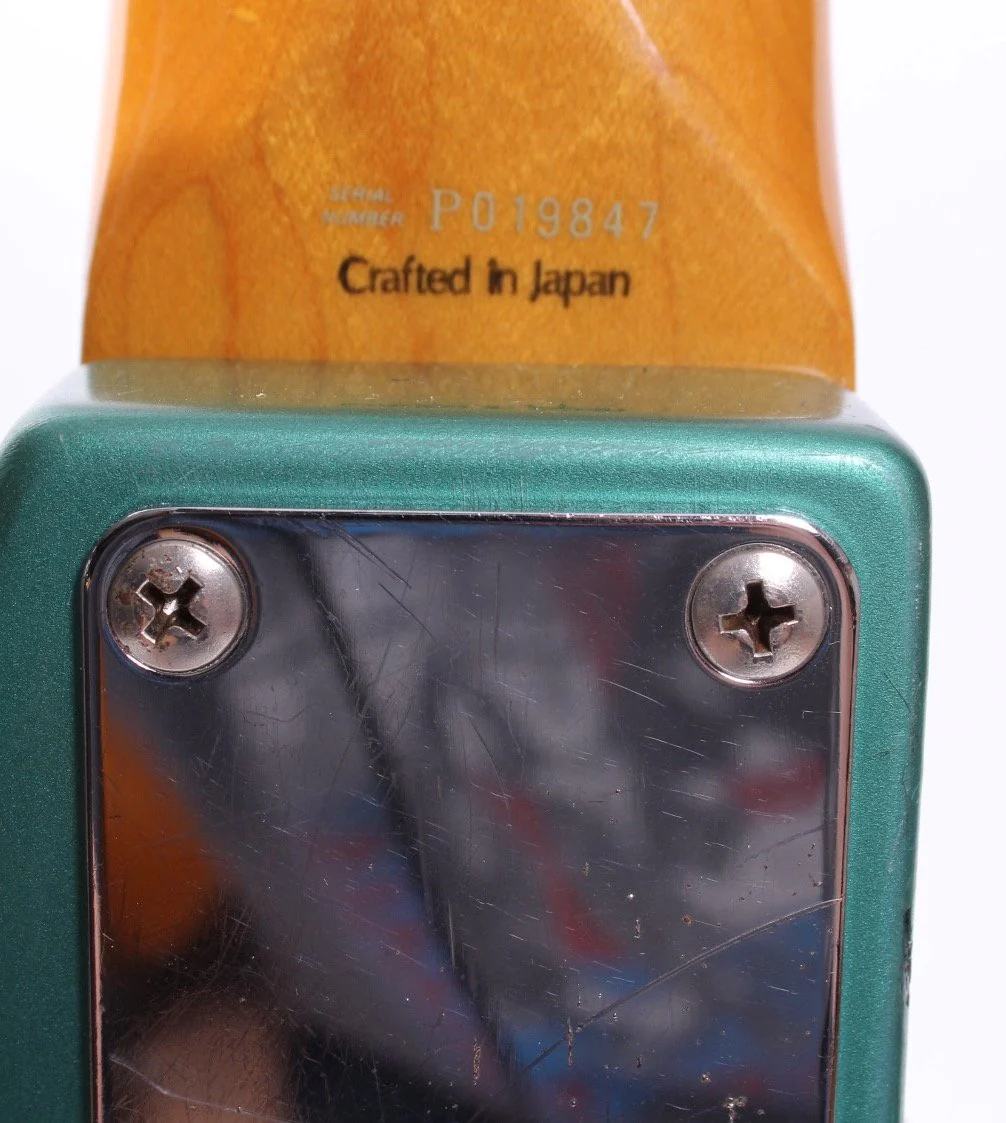 1999 Fender Jazz Bass 62 Reissue LEFTY ocean turquoise metallic - Image 11