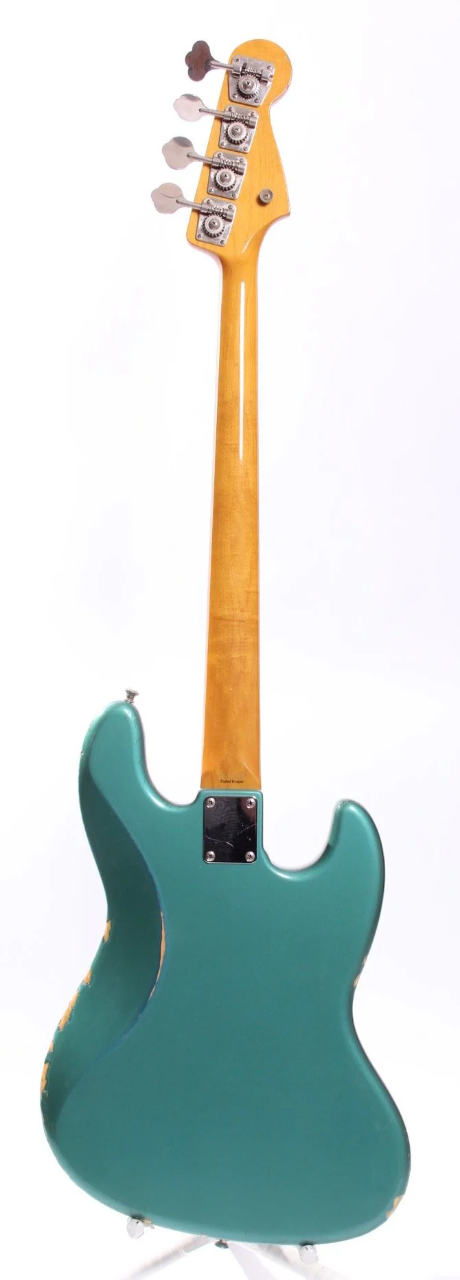 1999 Fender Jazz Bass 62 Reissue LEFTY ocean turquoise metallic - Image 6