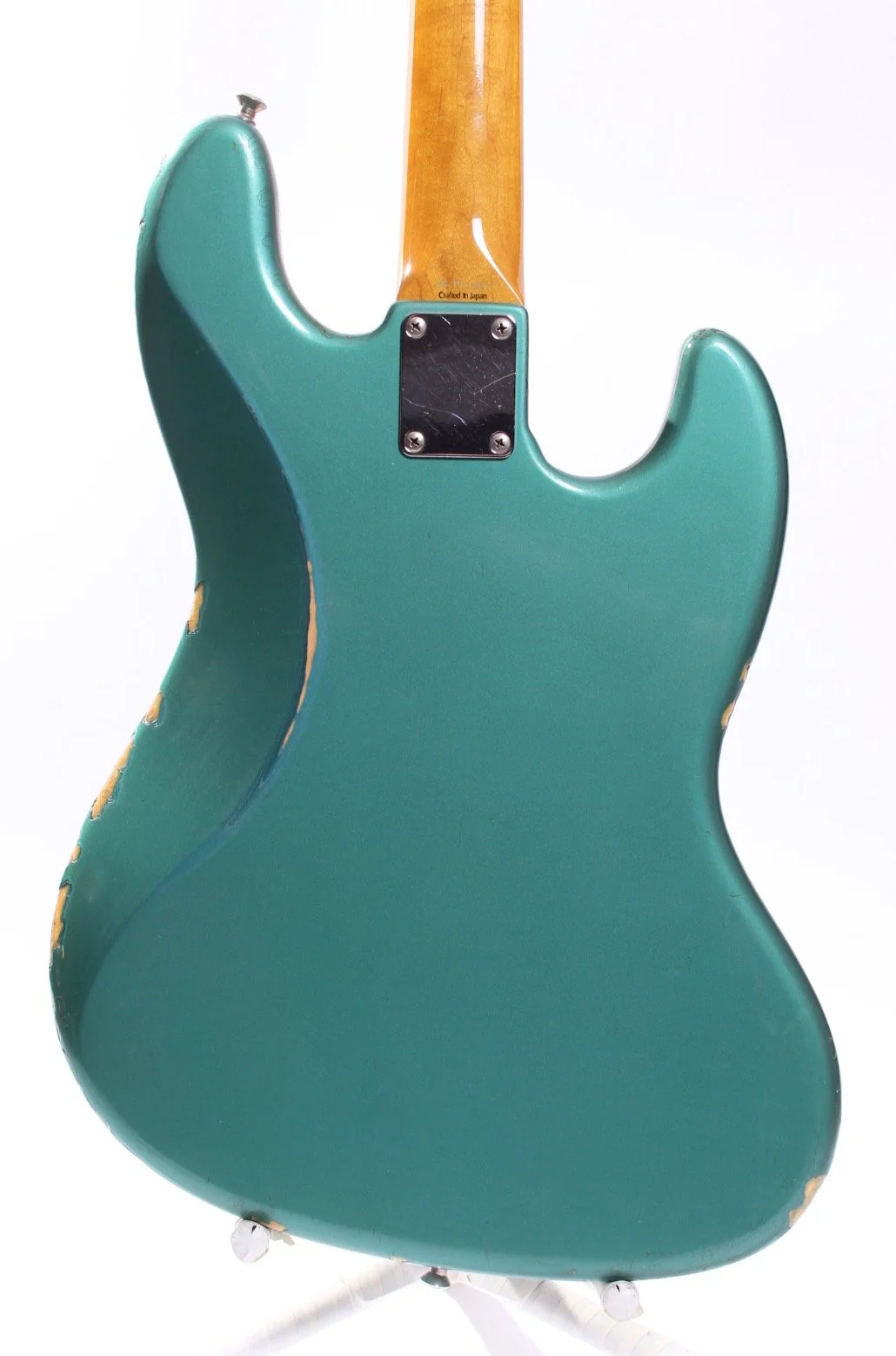 1999 Fender Jazz Bass 62 Reissue LEFTY ocean turquoise metallic - Image 7