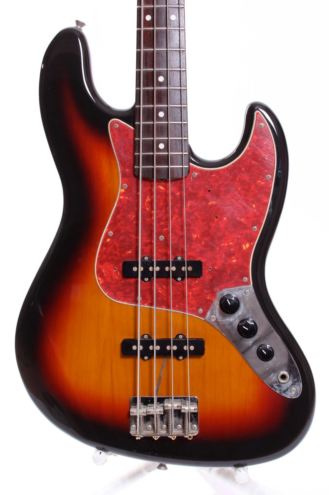 1999 Fender Jazz Bass 62 Reissue sunburst - Image 2