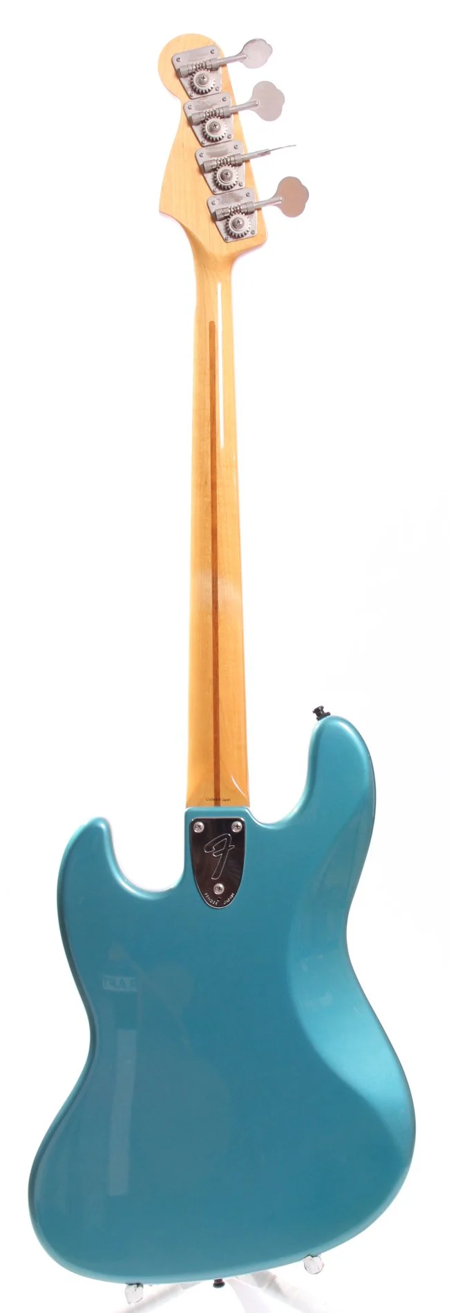 1999 Fender Jazz Bass 75 Reissue ocean turquoise metallic - Image 6