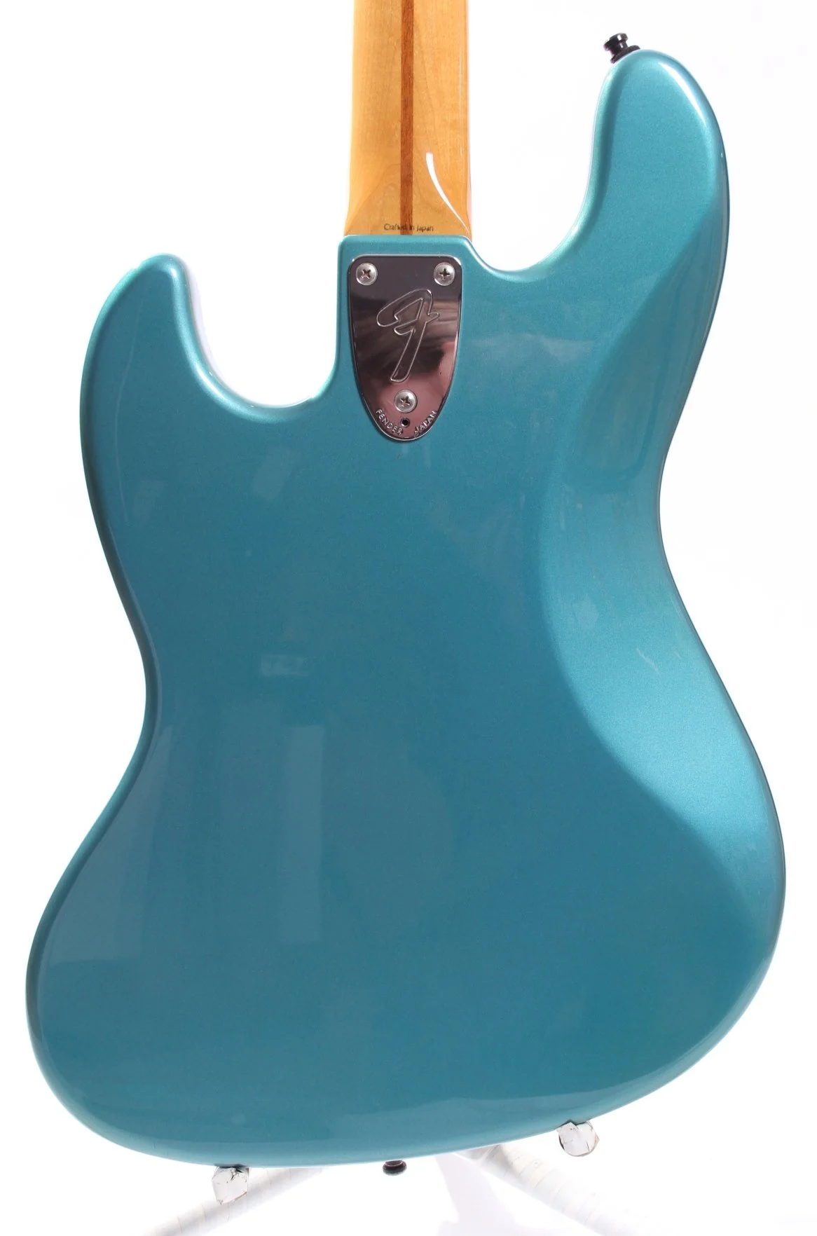 1999 Fender Jazz Bass 75 Reissue ocean turquoise metallic - Image 7