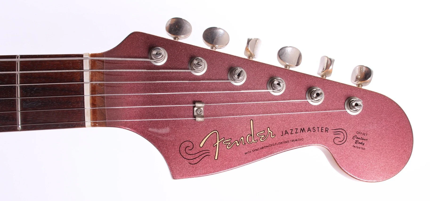 1999 Fender Jazzmaster '66 Reissue burgundy mist metallic - Image 5