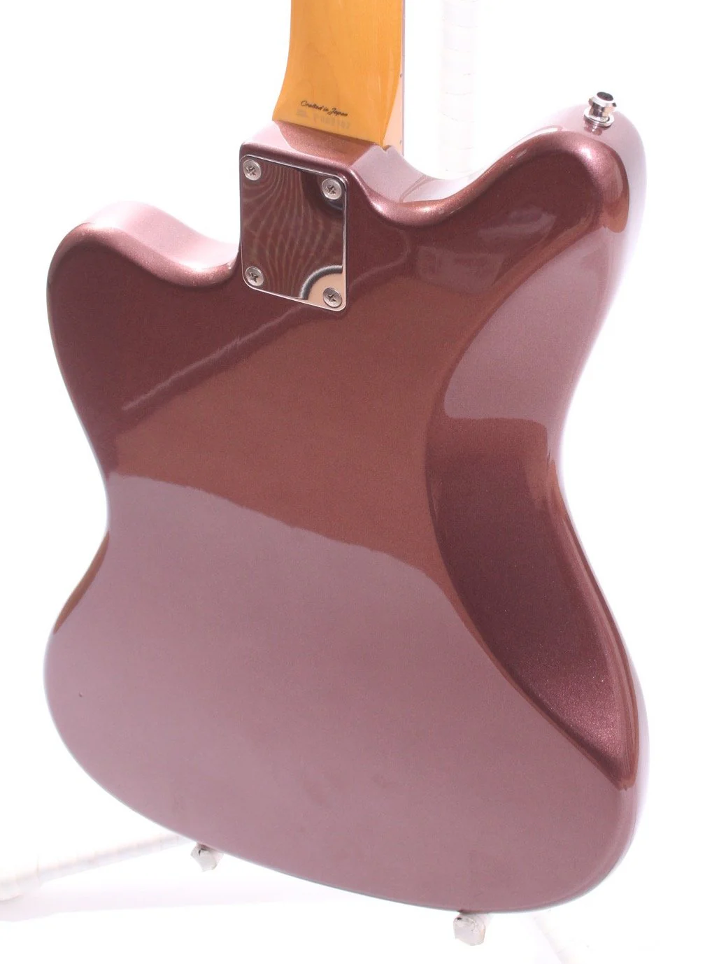 1999 Fender Jazzmaster '66 Reissue burgundy mist metallic - Image 8