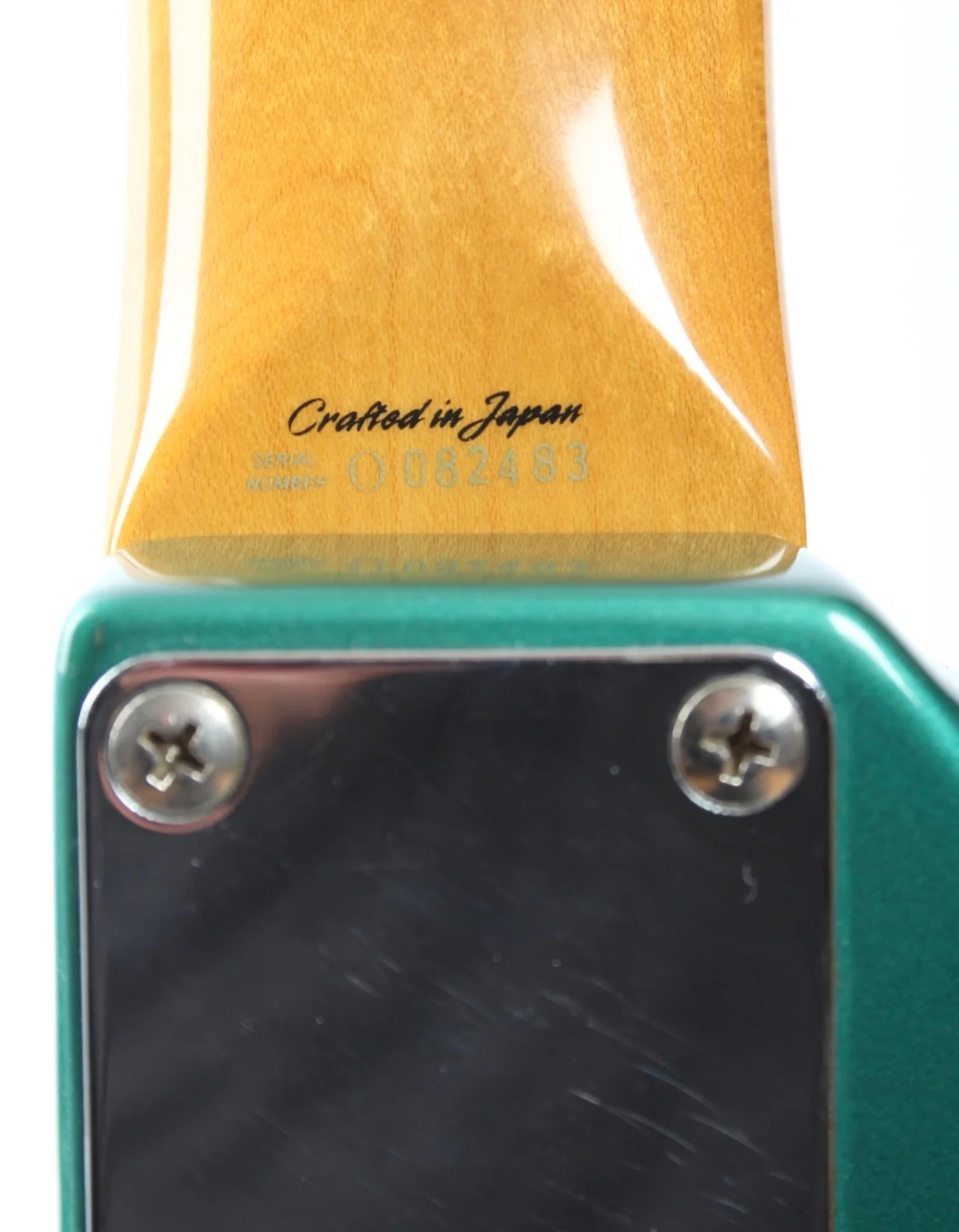 1999 Fender Jazzmaster 66 Reissue ocean turquoise metallic - Image 11
