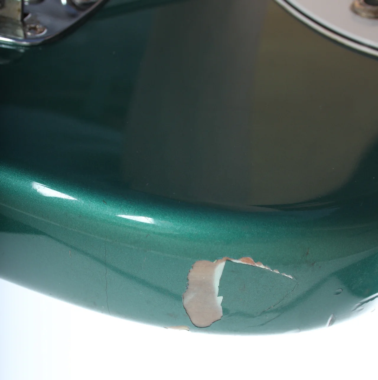 1999 Fender Jazzmaster 66 Reissue ocean turquoise metallic - Image 13