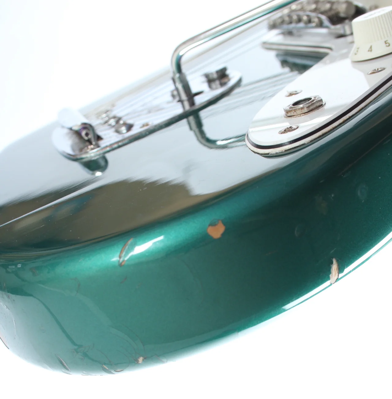 1999 Fender Jazzmaster 66 Reissue ocean turquoise metallic - Image 14