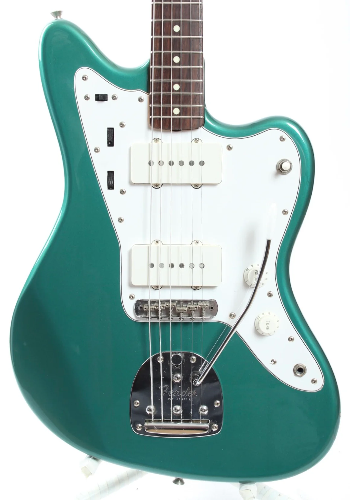 1999 Fender Jazzmaster 66 Reissue ocean turquoise metallic - Image 2