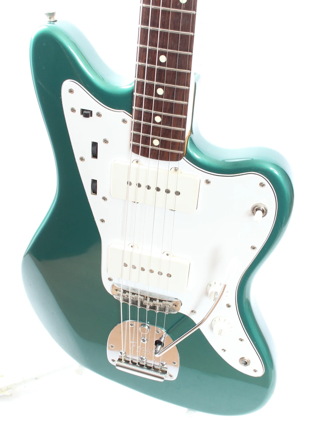 1999 Fender Jazzmaster 66 Reissue ocean turquoise metallic - Image 3